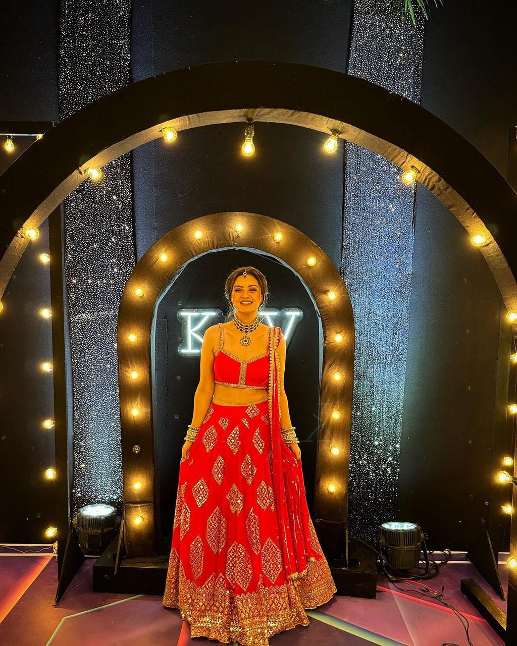 Party Wear Designer Lehenga Choli With Beautiful Embroidery Work