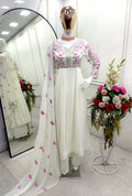 Beautiful Party Wear Gown ,Plazzo And Dupatta
