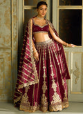 Party Wear Designer Lehenga With Sequence, Dori & Zari Work