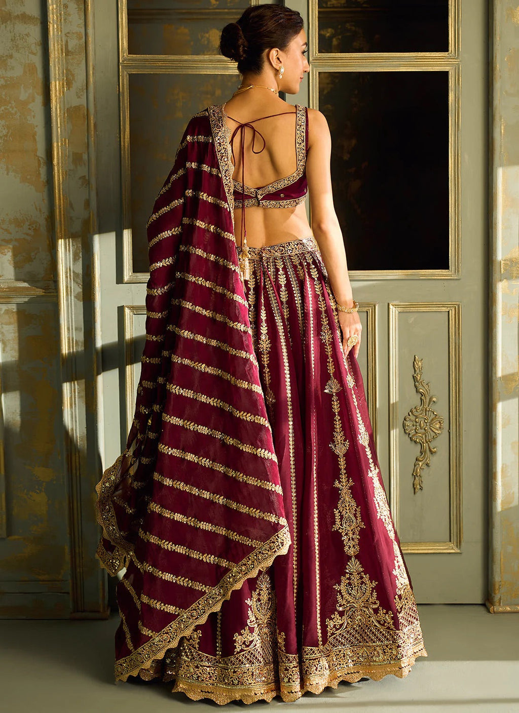 Party Wear Designer Lehenga With Sequence, Dori & Zari Work