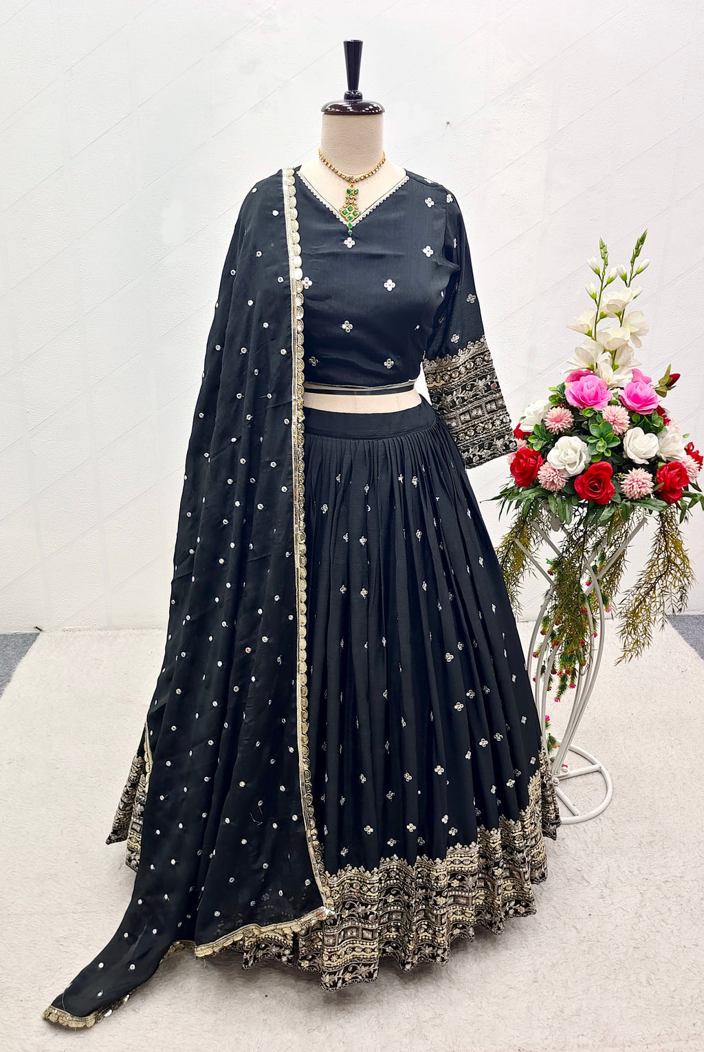 Beautiful Party Wear Lehenga Choli With Dupatta