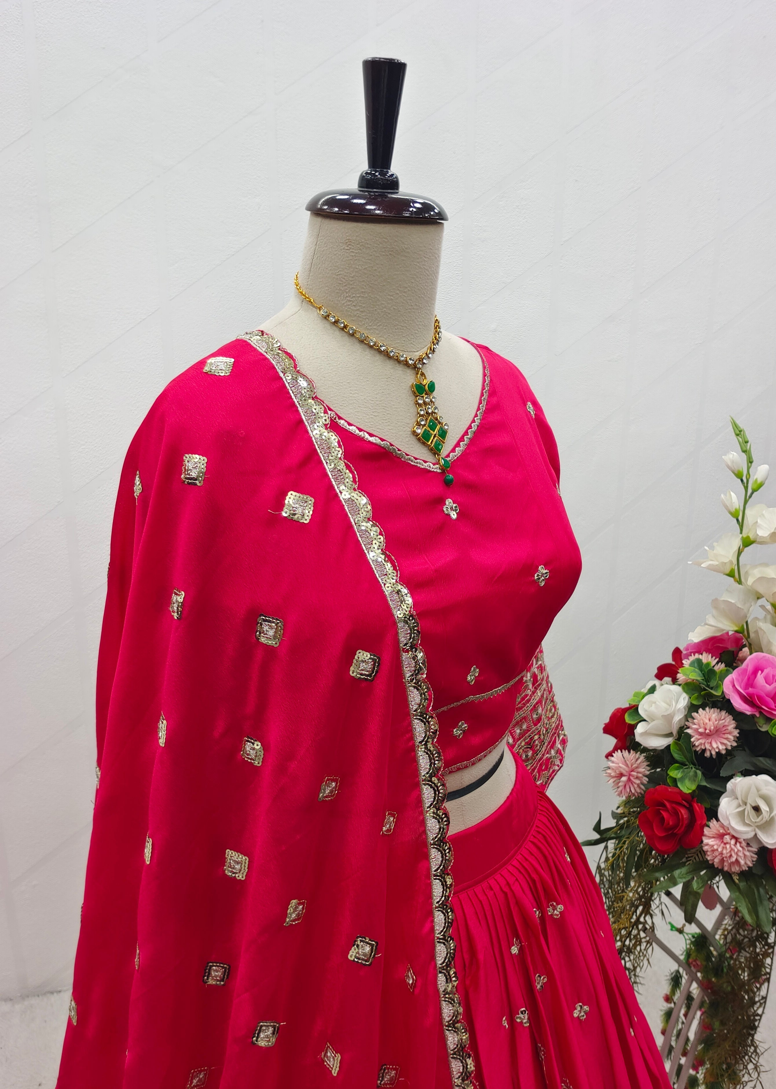 Beautiful Party Wear Lehenga Choli With Dupatta