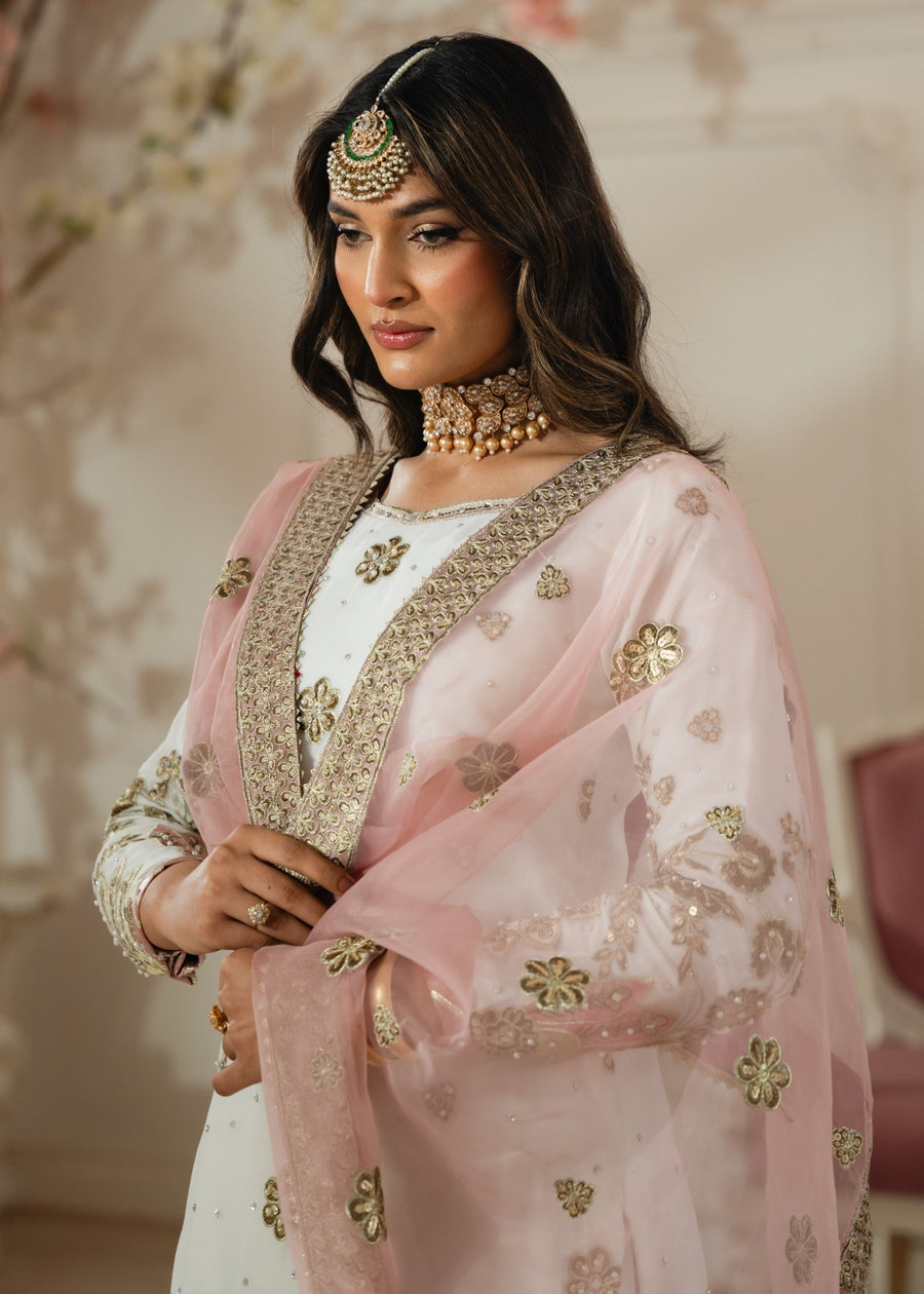 Designer Party Wear Look Top-Plazzo And Dupatta With Heavy Embroidery Work