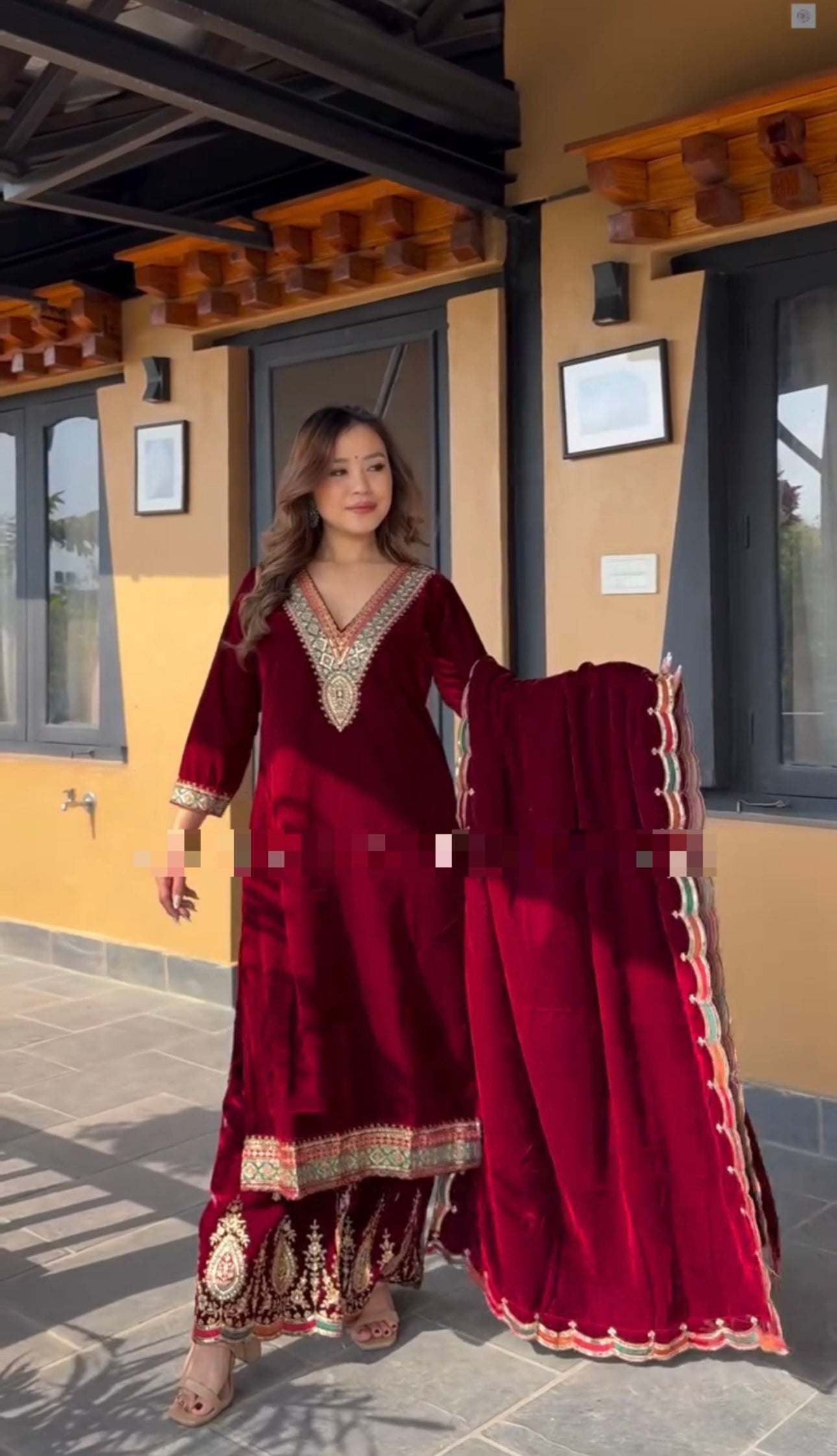 Party Wear Look Top-Dupatta And Fully Stitched Bottom