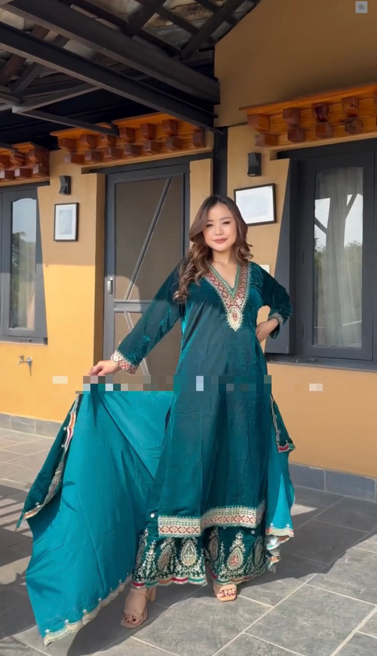 Party Wear Look Top-Dupatta And Fully Stitched Bottom