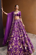 Party Wear Beautiful Lehenga Choli With Sequins ,Zari & Dori Work