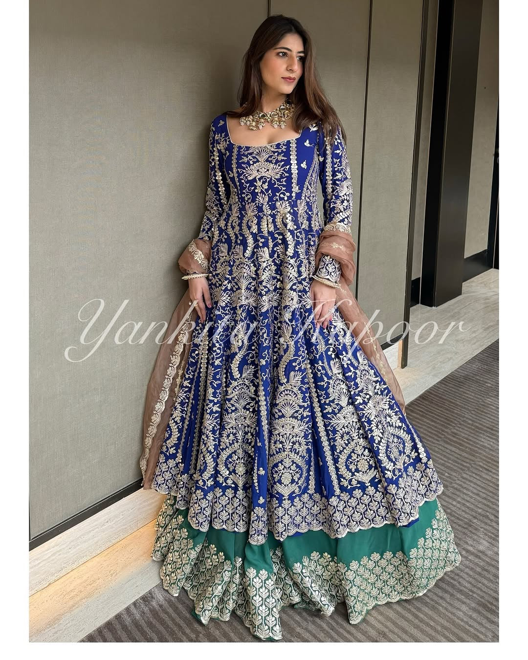 Designer Party Wear Look Fancy Style Top, Lehenga and Dupatta