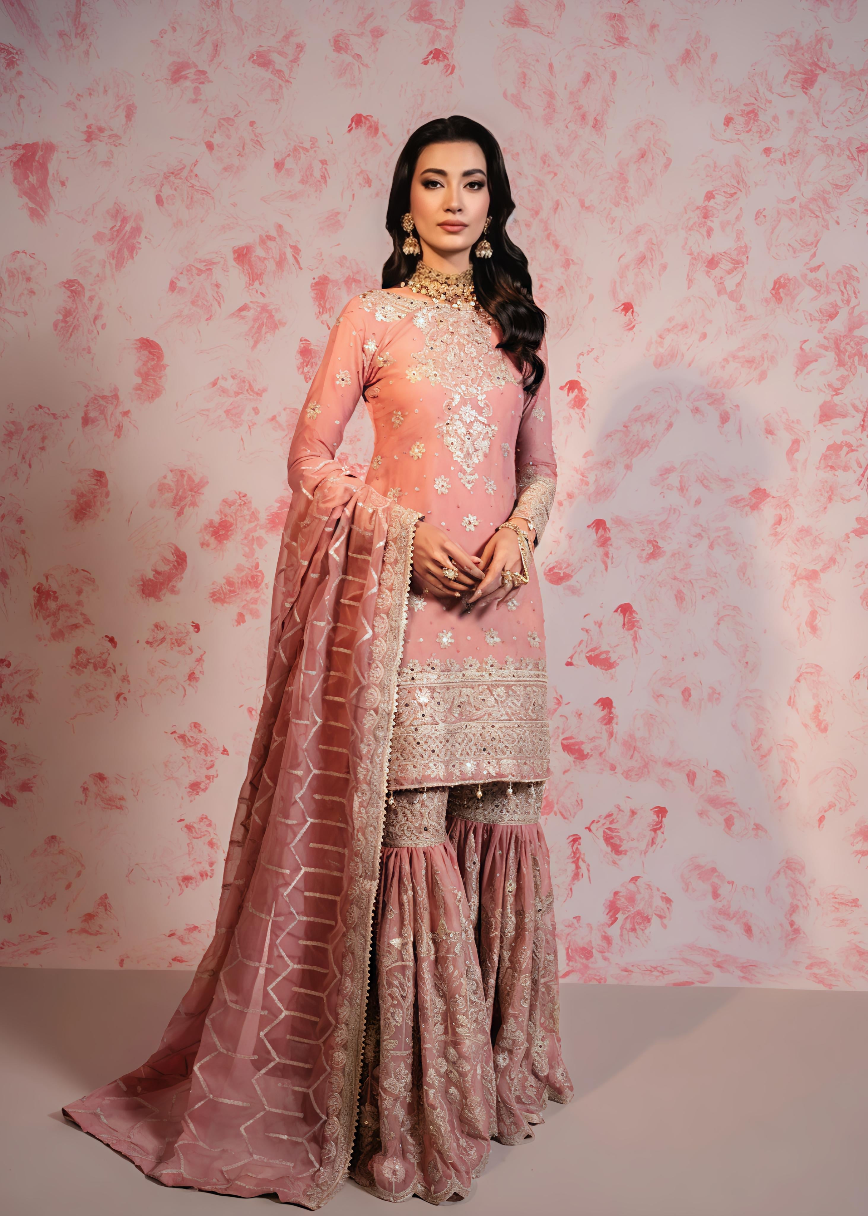 Beautiful Party Wear Top-Plazzo And Dupatta