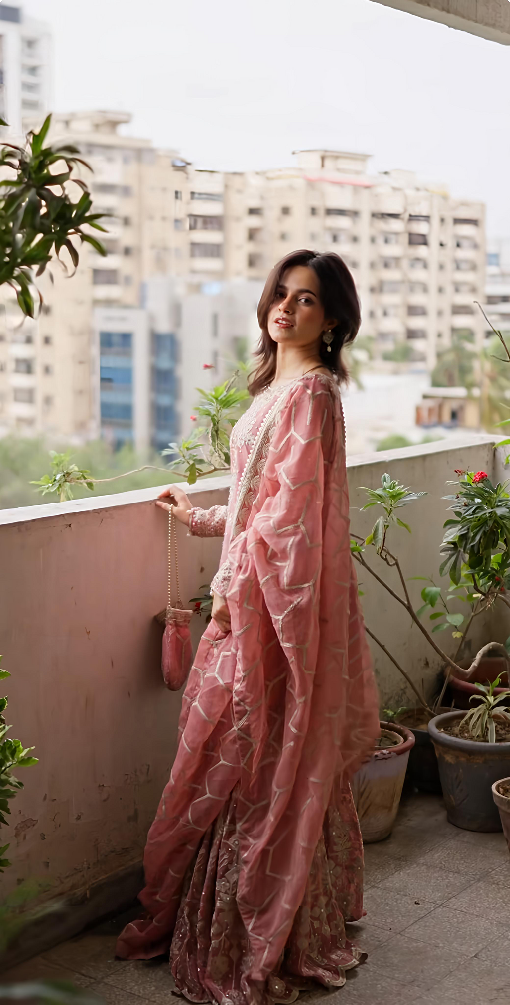 Beautiful Party Wear Top-Plazzo And Dupatta