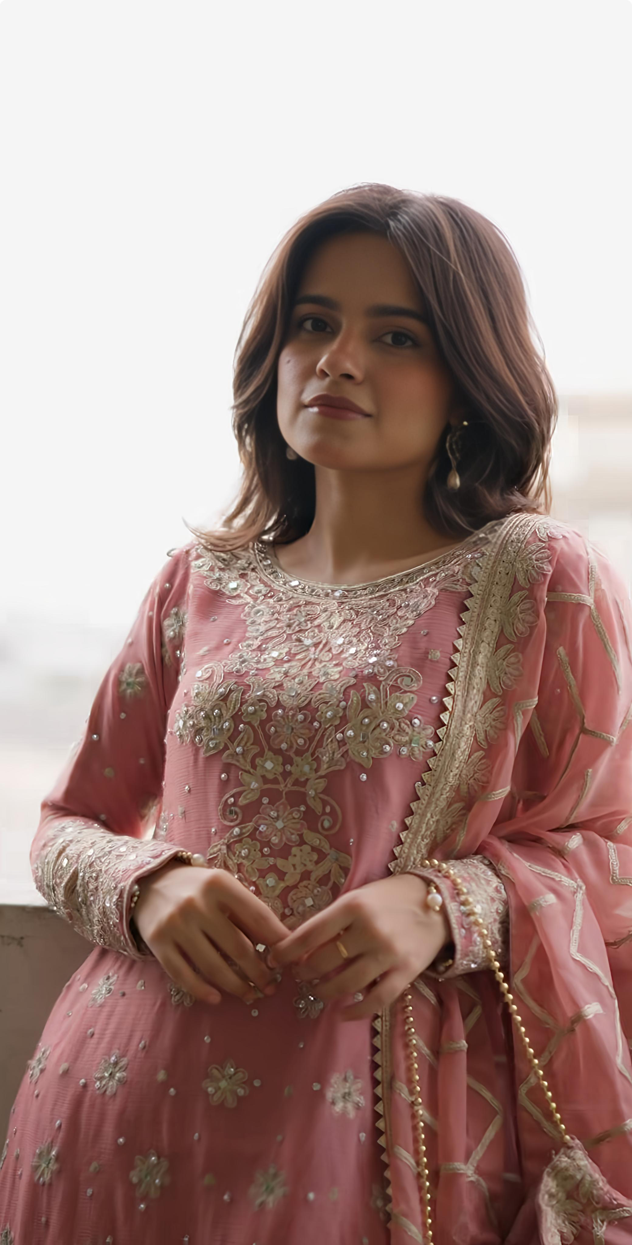 Beautiful Party Wear Top-Plazzo And Dupatta