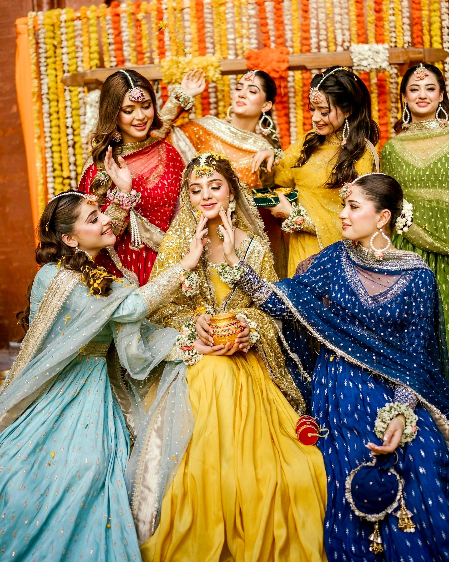 Beautiful Gown, Dupatta & Bottom With Embroidery Sequence Work