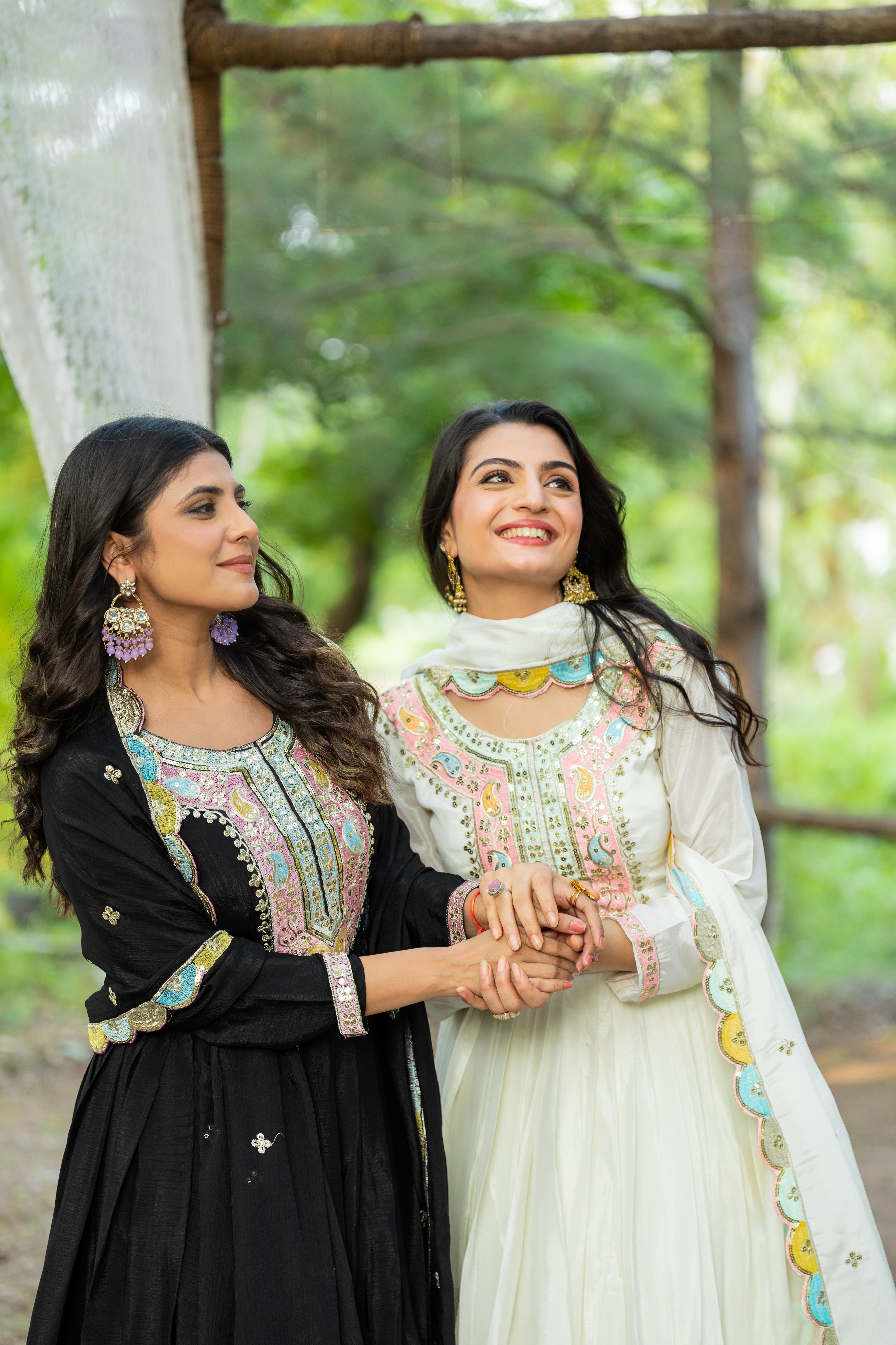 Beautiful Designer Party Wear Look Gown-Dupatta