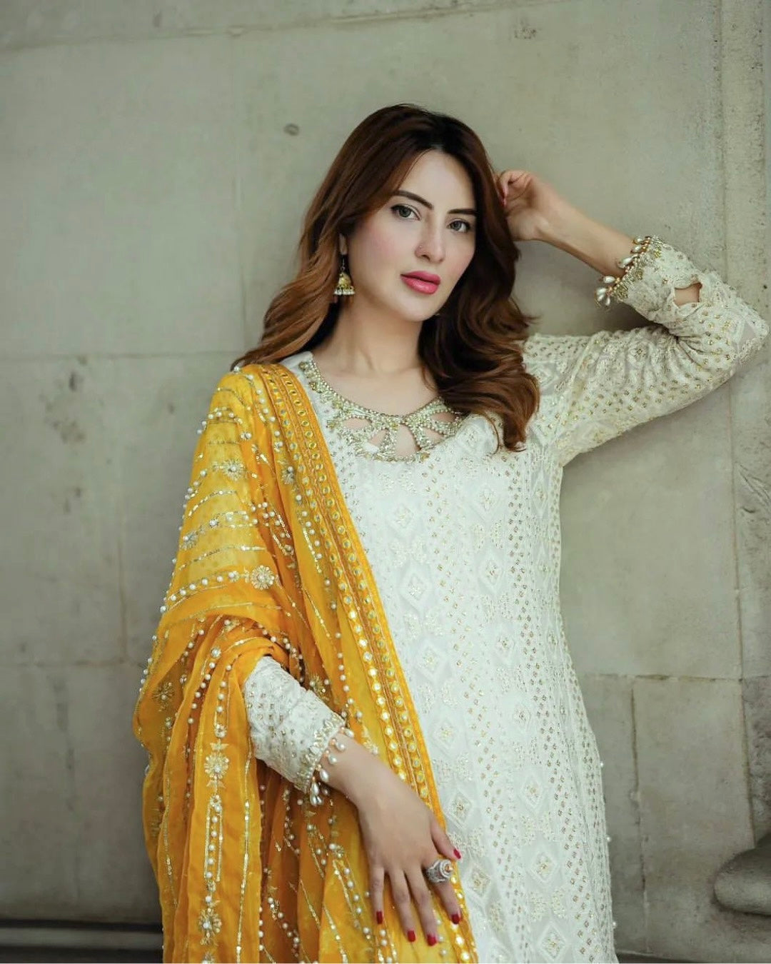 Party Wear Look Top Bottom & Dupatta Set