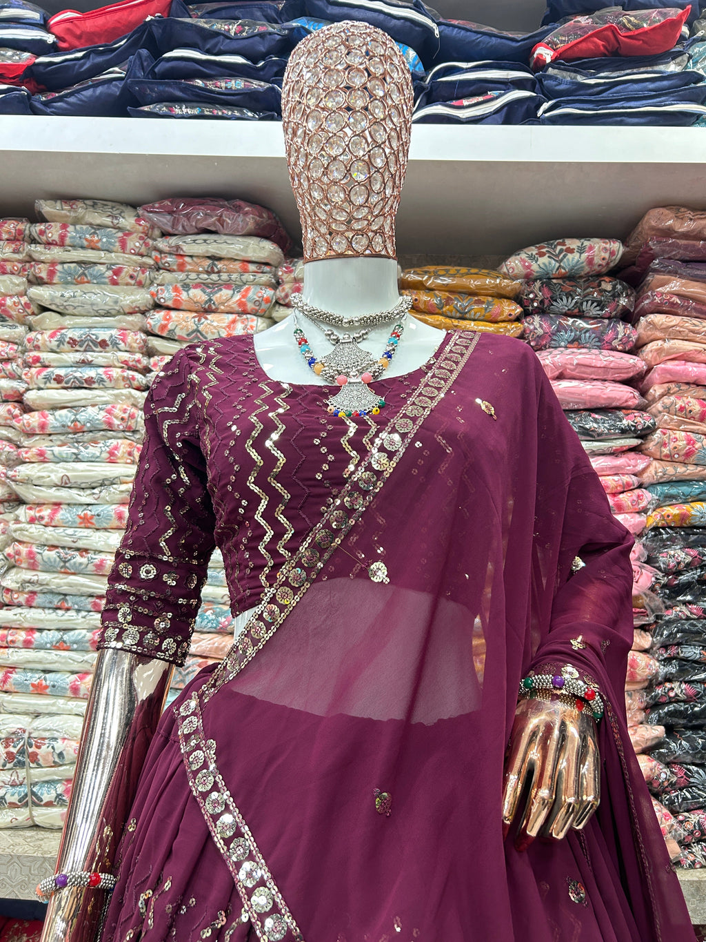 Party Wear Beautiful Lehenga Choli With Embroidery Work