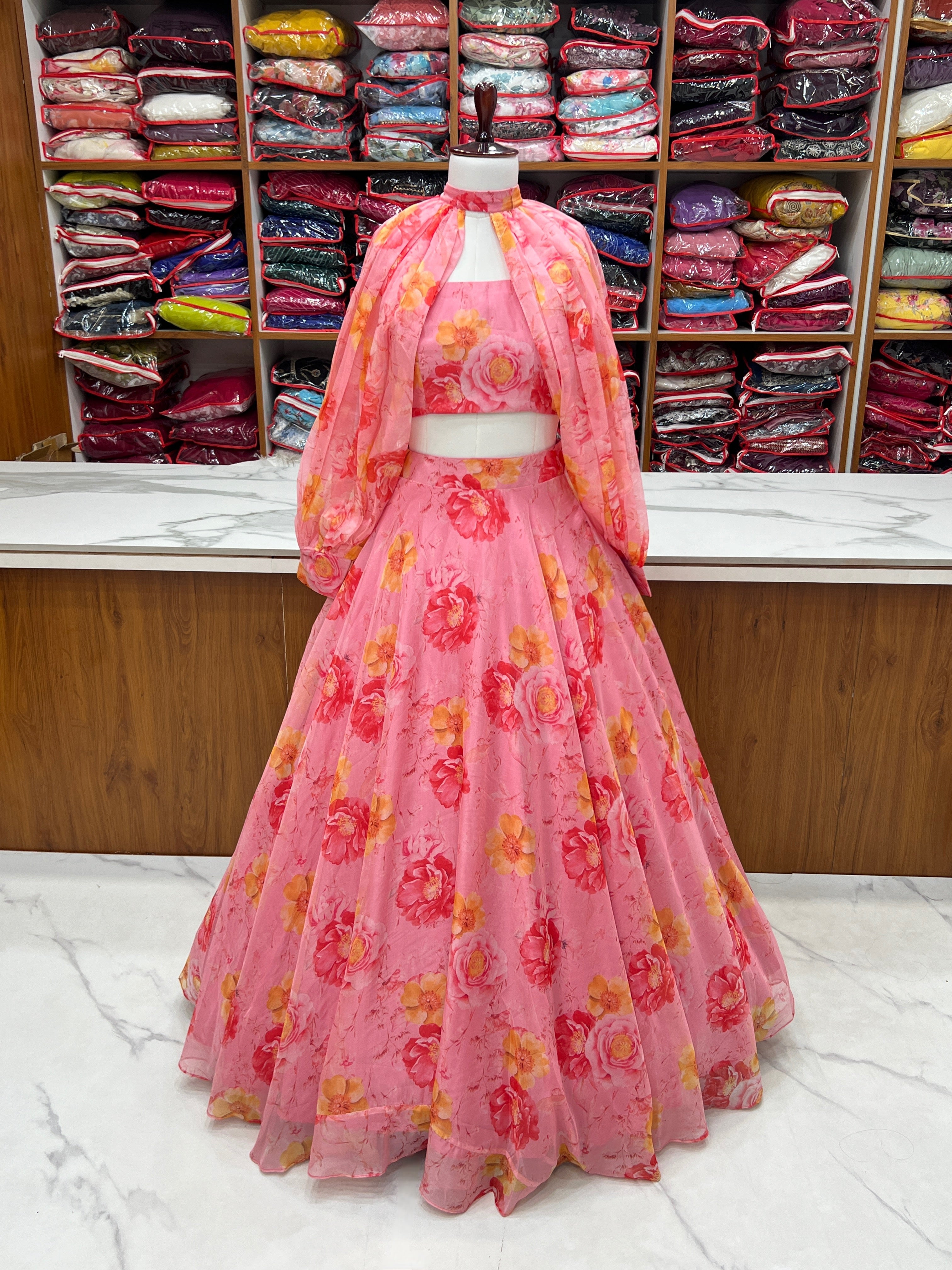 Party Wear Beautiful Lehenga Choli In Fancy Style