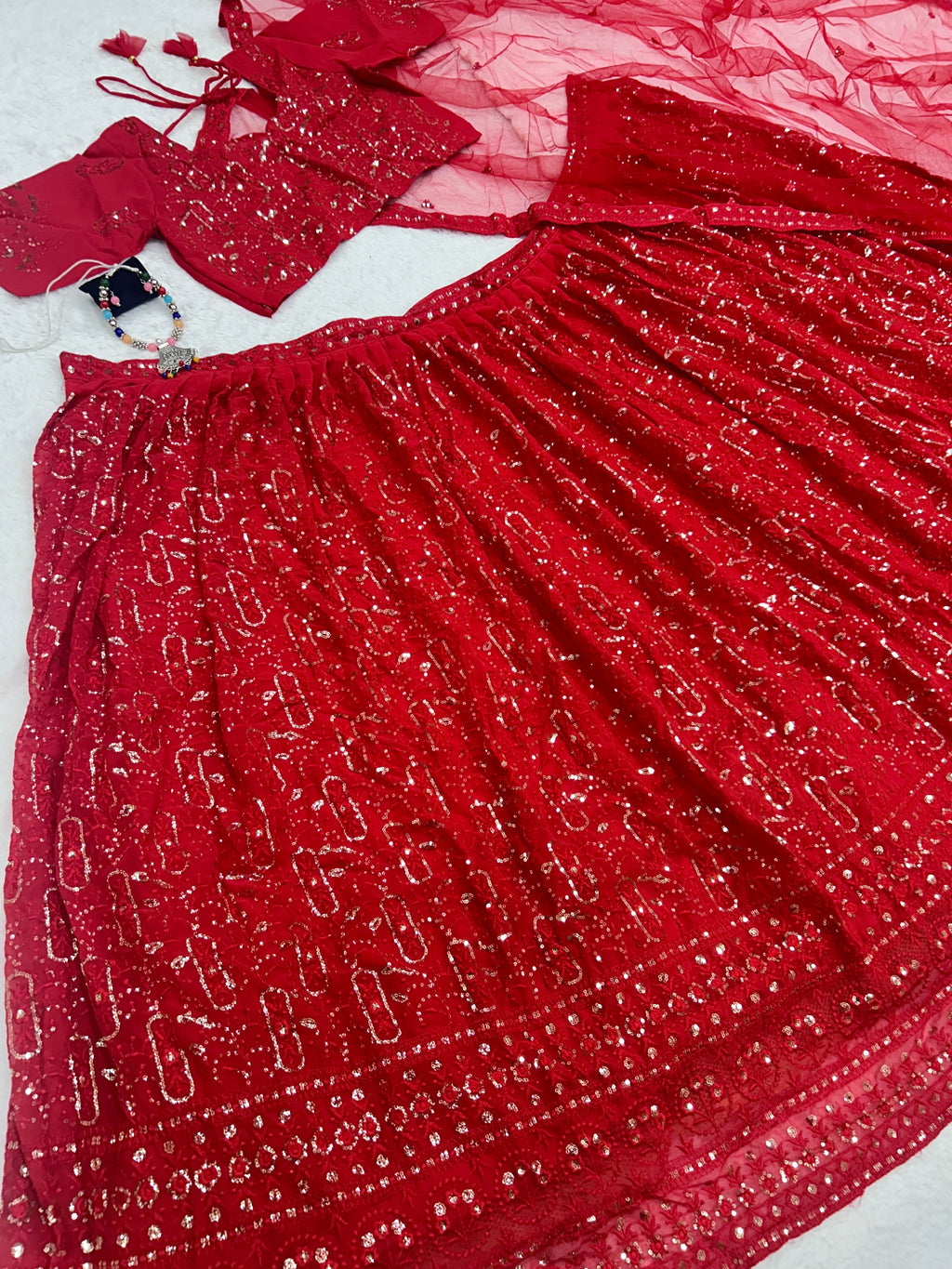 Party Wear Designer Lehenga Choli With Embroidery Sequence Work