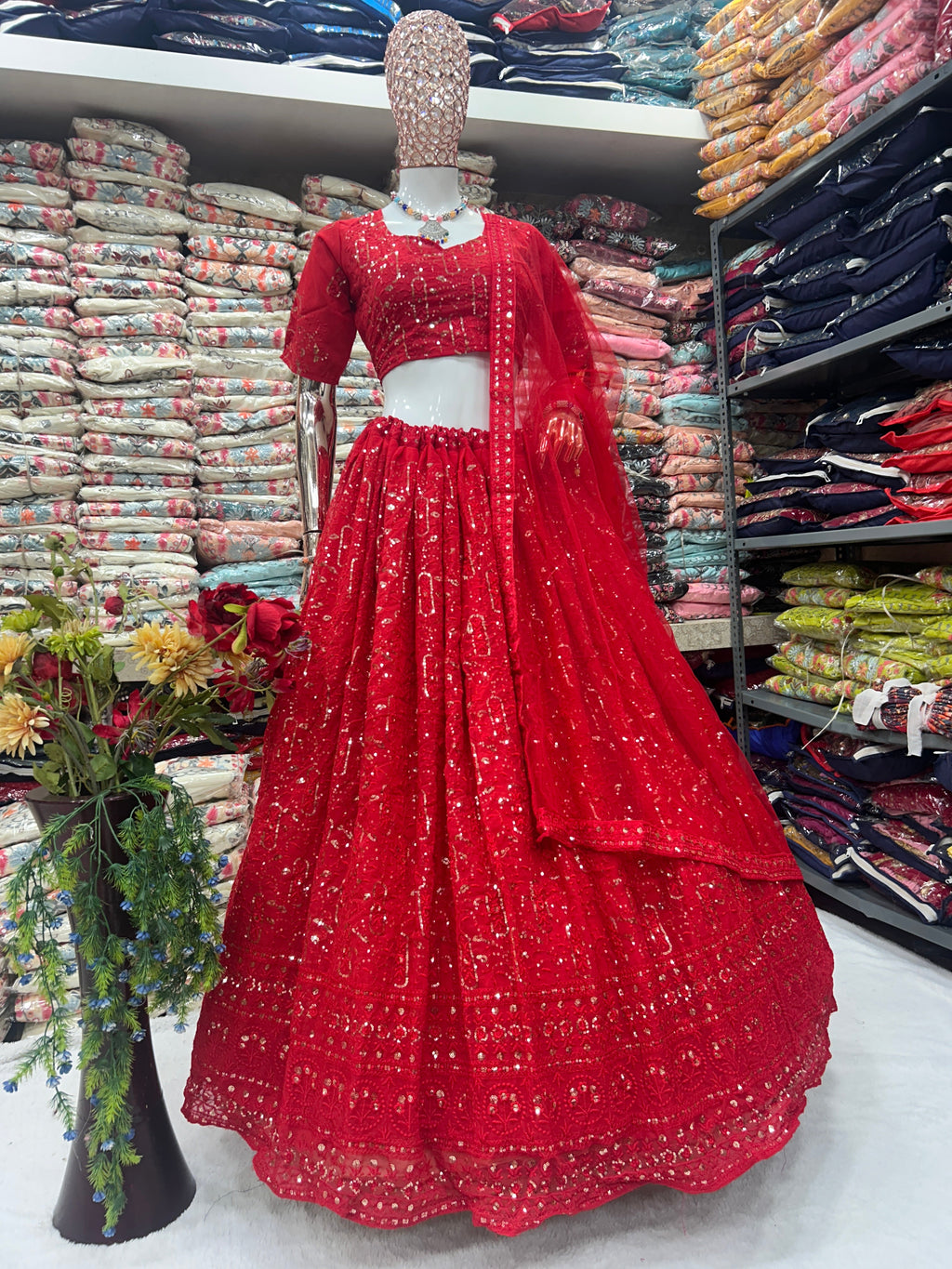 Party Wear Designer Lehenga Choli With Embroidery Sequence Work