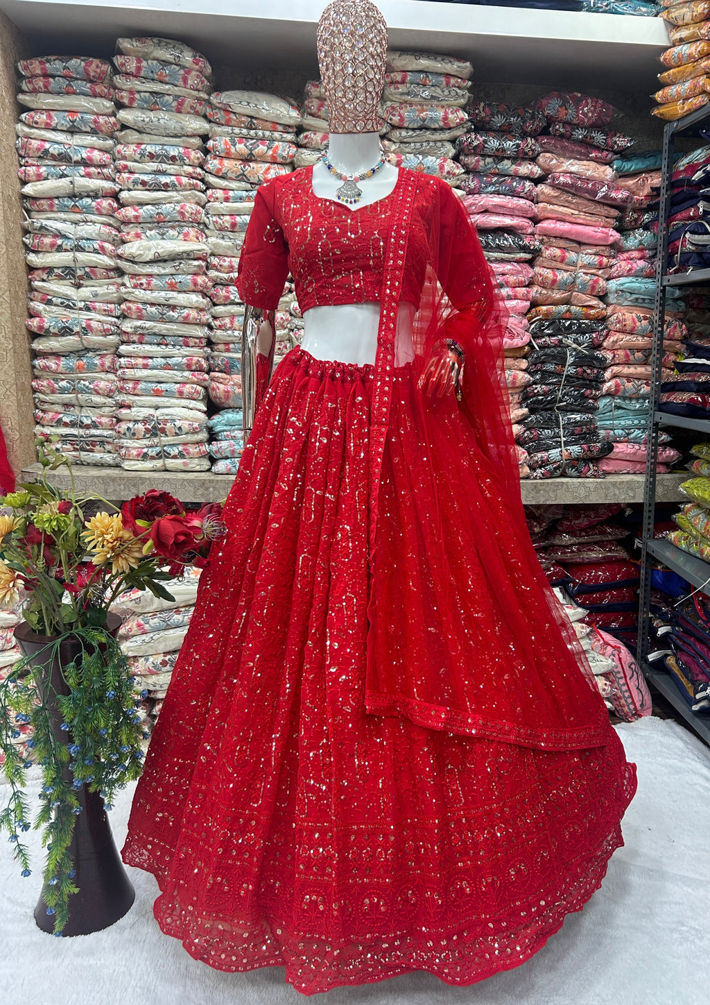 Party Wear Designer Lehenga Choli With Embroidery Sequence Work