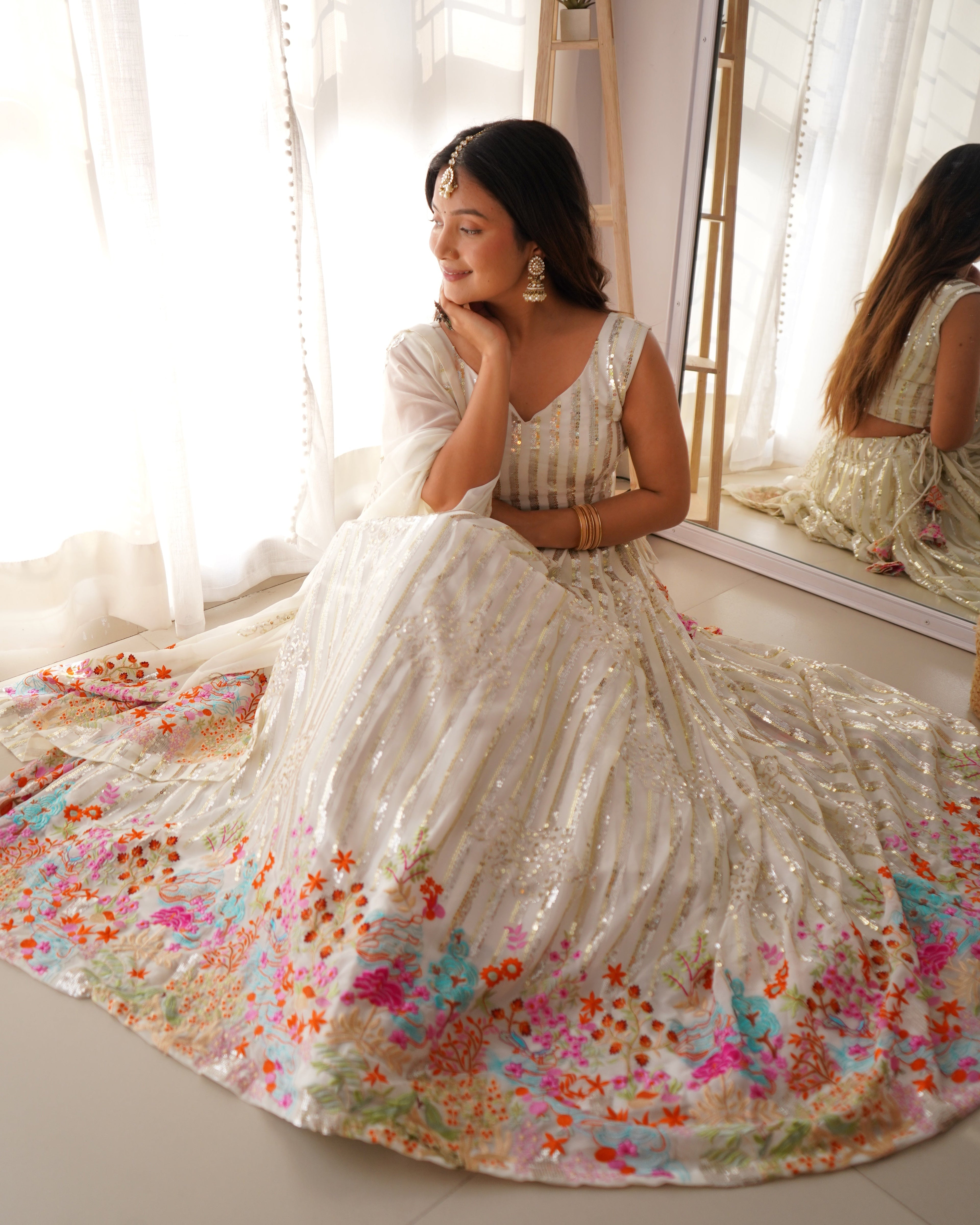 Designer Lehenga Choli With Thread And Sequence work