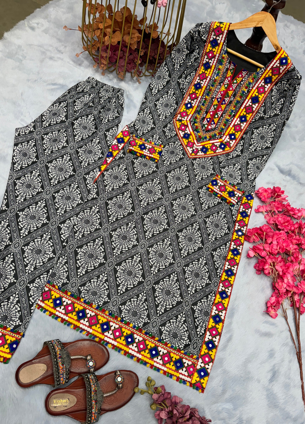 Party Wear Look Stylish Top & Bottom Set