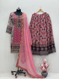 Beautiful Party Wear Salwar Suit And Dupatta