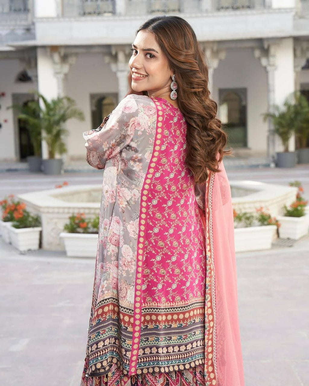 Beautiful Party Wear Salwar Suit And Dupatta