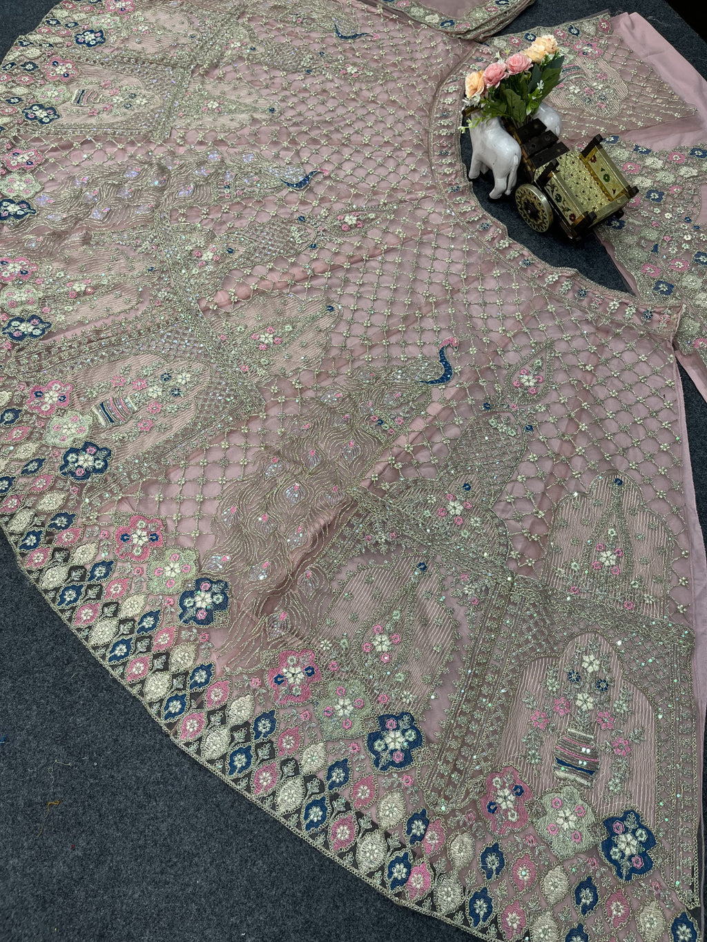 Beautiful Lehenga Choli With Embroidery Sequence Work