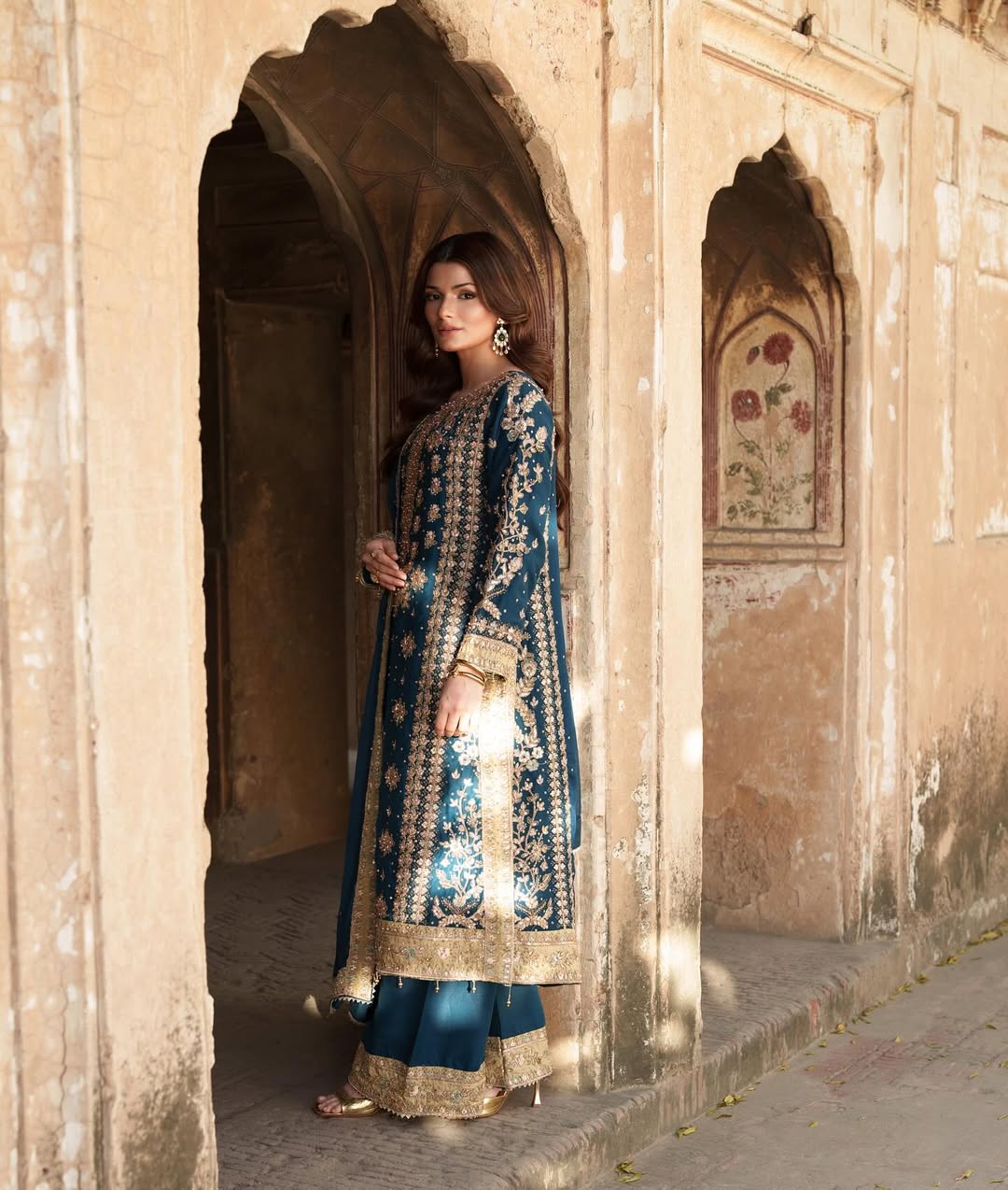 Fancy Top-Bottom And Dupatta With Embroidery Sequence Work