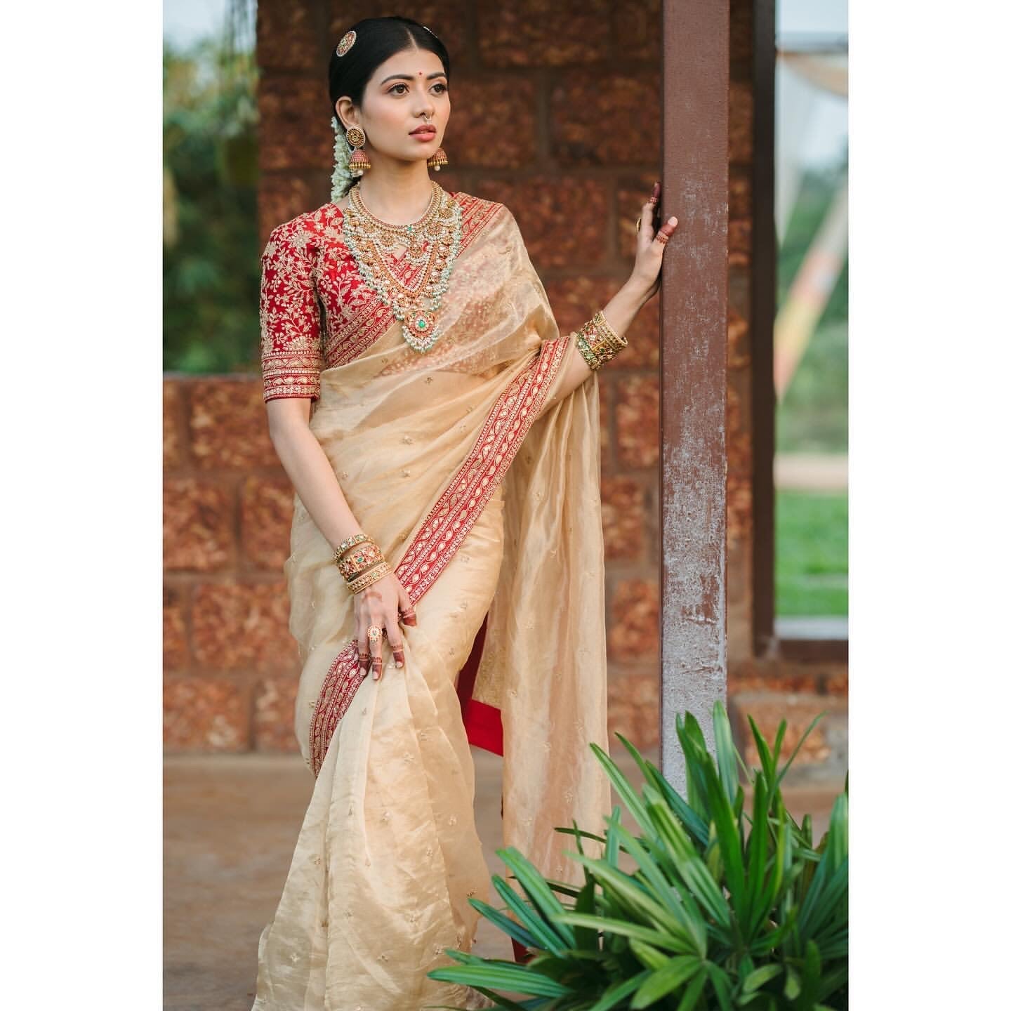 Trending Saree With Sequence And Dori Embroidery Work