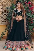 Beautiful Designer Lehenga Choli With Beautiful Multi Color Thread Work