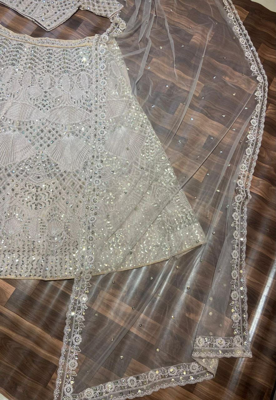 Beautiful Party Wear Lehenga Choli With Fancy Dupatta